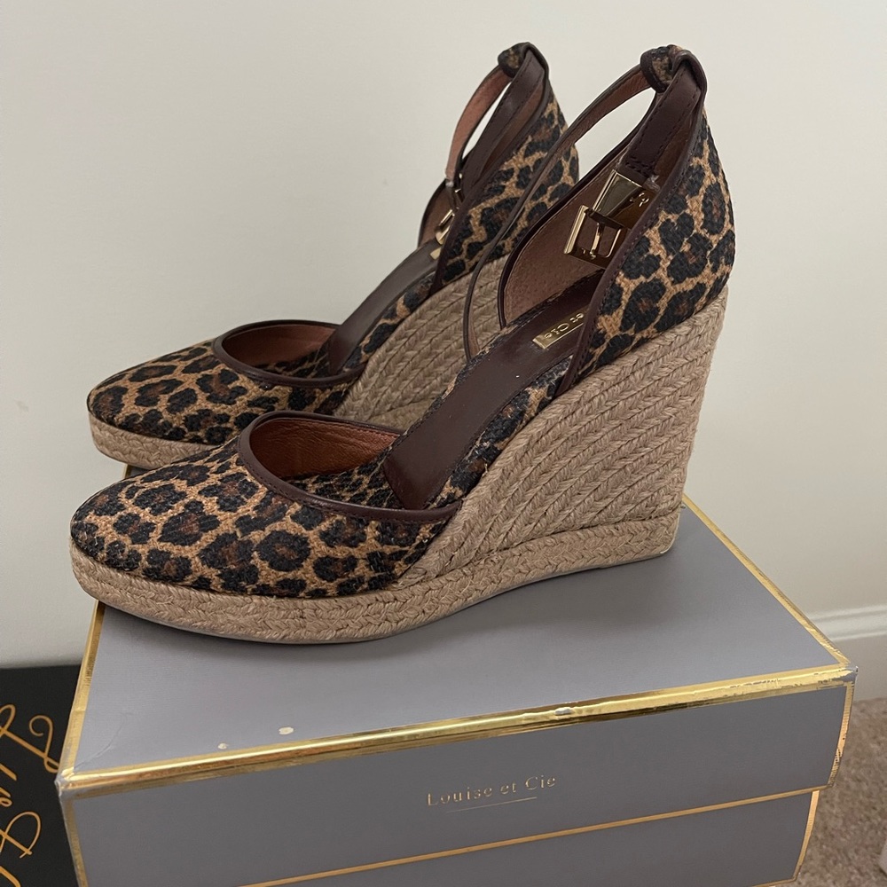 Espadrille leopard print